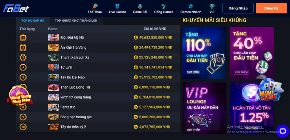 Khuyến mãi nạp lại hàng ngày cho thành viên ok789 app