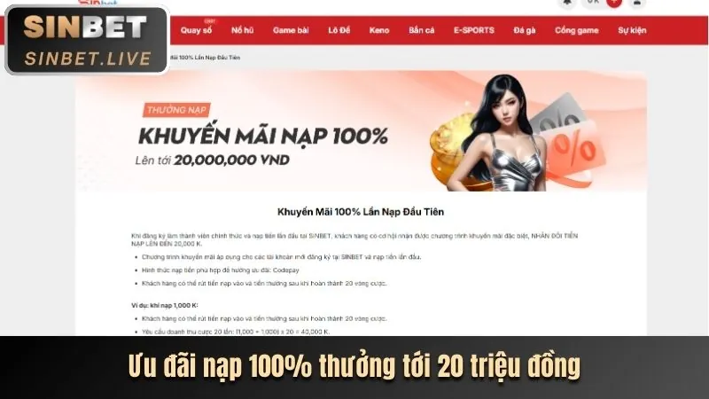 Ưu đãi nạp tiền lần đầu ok789 app